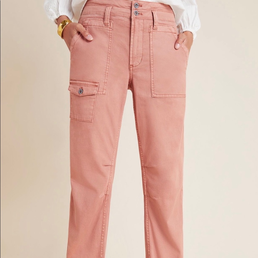 NWT Anthropologie Wanderer High-Rise Cargo Pants